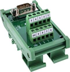 InLine InLine® D-Sub 9 Terminalblock, Stecker