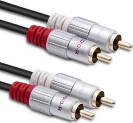Kabelis Qoltec Rca (cinch) X2 -