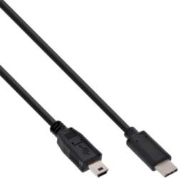 Kabelis Usb Inline Usb-c - Miniusb