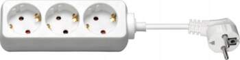 Microconnect Microconnect 3-way Schuko Socket 5m