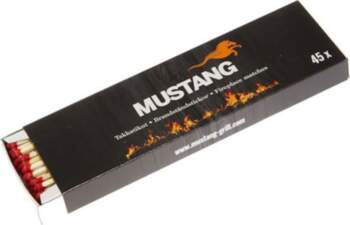 MUSTANG FIREPLACE MATCHES 20CM 45PCS