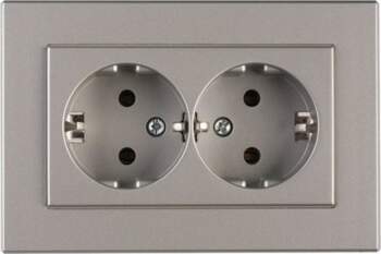 SOCKET VILMA XP500 1+1 W/E MET