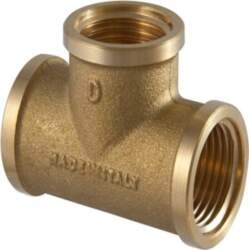 TDM BRASS WATER THREE-WAY 1/2 V/V/V
