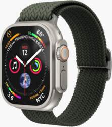 Vonmählen Woven Loop, Strap, Smartwatch, Olive