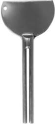 A key for squeezing paints