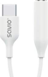 Adapteris Usb Savio Usb-c - Jack