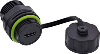 InLine InLine® USB-C-Kabelkupplung, mini, IP68, geschirmt