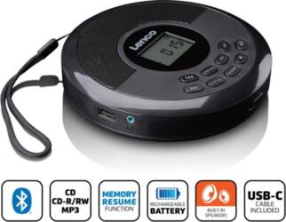 Lenco CD-340BK black