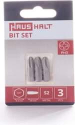 SCREWDRIVER BIT PH3X25MM 3PCS