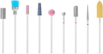 SET OF NAIL DRILL BITS MIX