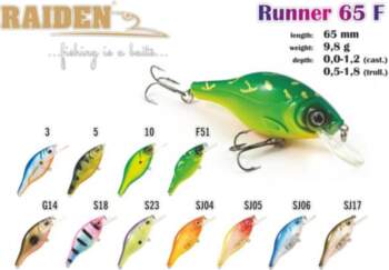 Vobleris RAIDEN «Runner» 65 F