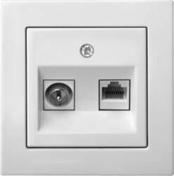 ANTENNA +DATA SOCKET EPSILON WHITE
