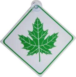 CAR STICKER MAPLE LEAF