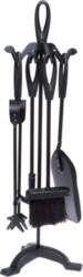 FIREPLACE TOOLS SET 5 20B BLACK