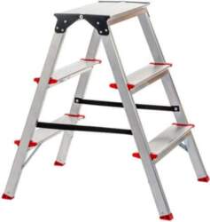 FOLDING STEP LADDER 3-STEPS ALUM