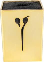 Gold scissors stand