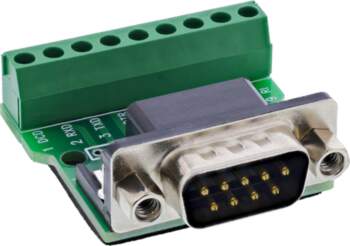 InLine InLine® Terminalblock D-Sub 9 Stecker