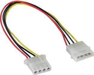 Inline Molex - Molex, 1m, Daudzkrāsains