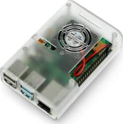 Justpi Korpuss Ar Ventilatoru Raspberry Pi