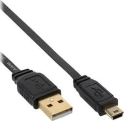 Kabelis Usb Inline Usb-a - Miniusb