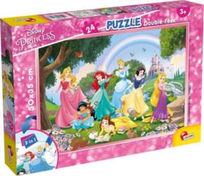 Lisciani Puzzle Divpusējs Plus 24 Princeses