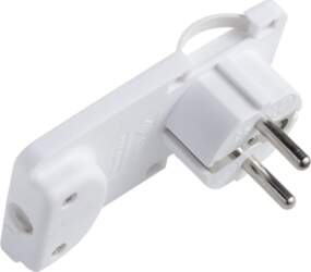 MicroConnect Schuko Angled Power Plug