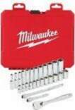 Milwaukee 1/2" Socket set with ratchet