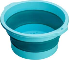PEDICURE BOWL FOLDABLE BLUE