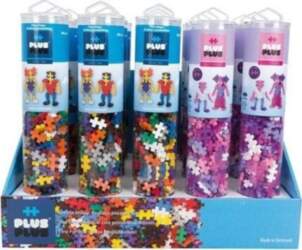 Plus Plus PLUS-PLUS DISPLAY TUBY BASIC/GLITTER