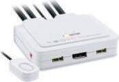 Slēdzis Inline Inline Kabelis Kvm Switch