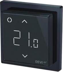 DANFOSS DeviReg Smart termoregulators, melns