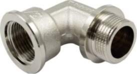 TIEMME / ITĀLIJA Līkums MF1/2" niķelēts