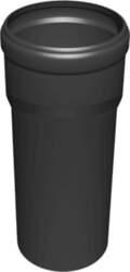 ALMEVA STARR caurule DN80, 2m, melna