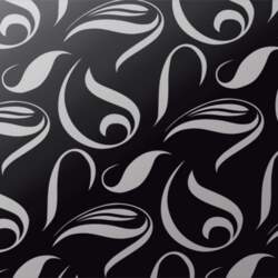 Polygloss plātne Polygloss Flower 1 Chrom