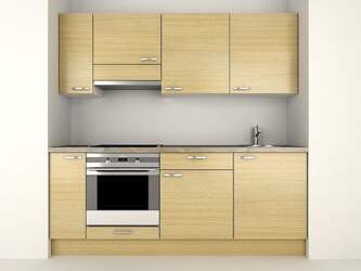 Akcijas virtuve Light Oak