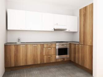 Akcijas virtuve White Walnut 2