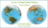 Balons SINGLE BUBBLE planēta 22/56cm