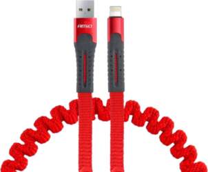 USB to Lightning spring cable 1