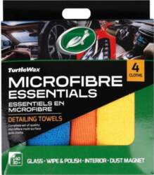 TURTLE WAX Microfibre Essentials Kit 4pcs