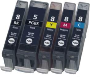 CLI-8 Komplekts M,Y,C,BK: