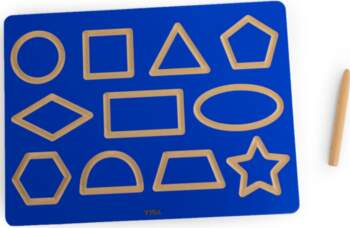 VIGA Graphomotor Board Shapes Learning to