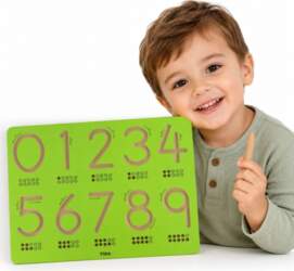 VIGA Graphomotor Board Numbers Learning to