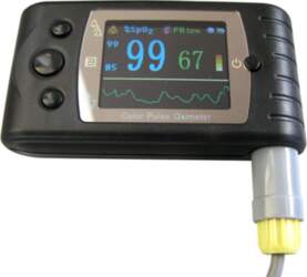 Pulsa oksimetrs CMS60C ar 3 sensoriem