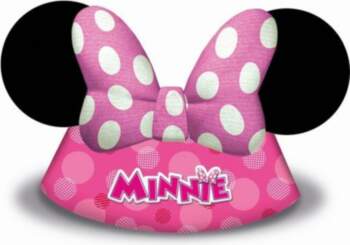 Cepurītes "Minnie Mouse" 6 gab