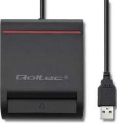 Qoltec Atmiņas karšu lasītājs 50642, USB