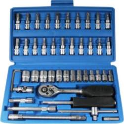Benson Tools Doppenset Socket Set Satin-Finish