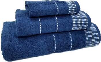 Frotē dvielis DOBBY dark blue