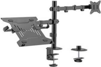 Monitora stiprinājums Gembird Adjustable Desk Mount