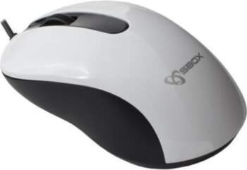 Sbox M-901 Optical Mouse  White