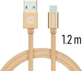 Swissten Textile Universāls Quick Charge 3
